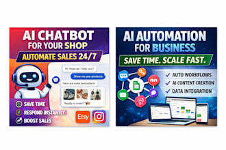 build an ai chatbot to automate your etsy or instagram sales