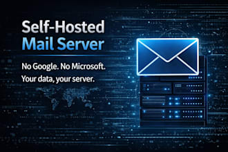 set up a self hosted mail server on your vps