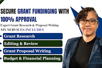 do grant research, write winning grant proposal for home care, home health care