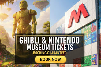 secure ghibli museum and nintendo museum tickets in japan