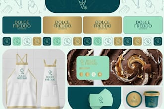 design complete restaurant branding, logo, brand identity for cafe, coffee shop