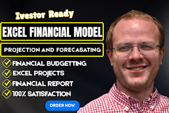 create dynamic excel financial model for business planning valuation fundraising