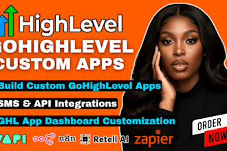 gohighlevel marketplace app ghl custom app ghl api integrations sms integrations