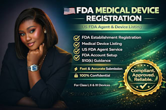 do US medical device registration US fda agent service device listing