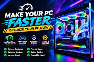 optimize gaming pc laptop, boost fps, repair windows, fix lag, warzone valorent