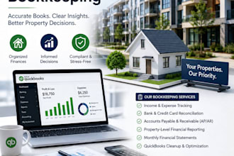 real estate property management bookkeeping
