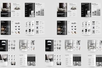 design kitchenware product catalog lookbook catalogue for b2b furniture brands