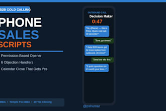 write a b2b cold call script that books more sales meetings
