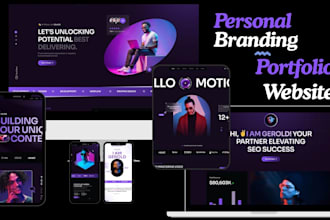 build a resume online portfolio website for your personal branding