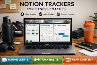 do a notion client tracker, habit tracker, content tracker for fitness coaches