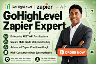 setup ghl zapier integration ghl webhook ghl api automation
