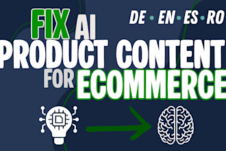 optimize ai product content for ecommerce