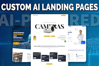 design a premium, high converting landing page with modern UI UX