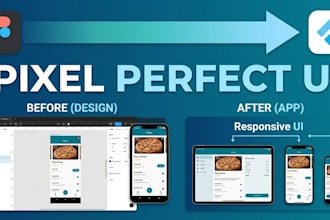 convert figma, xd, PSD to flutter UI pixel perfect