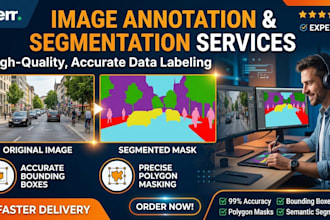 accurate image annotation, bounding boxes, and segmentation for ml models