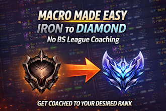 coach you in league of legends and help you climb fast with simple macro