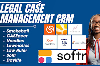 setup legal case crm smokeball casepeer needles lawmatic law ruler softr daylite