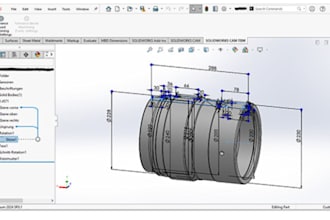design mechanical prototyping, sheet metal projects and cad files in solidworks