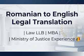 translate romanian legal and business documents to english
