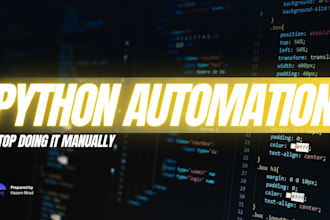 automate repetitive tasks with python