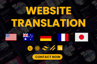 professionally translate your website into any language