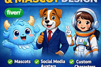 create unique mascot or character ideas for your brand