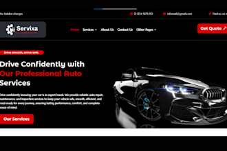 design automotive website auto part website auto part store automobile website