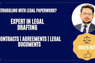 professional legal contract and agreement drafting service