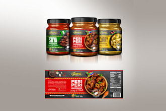 do product packaging and label design