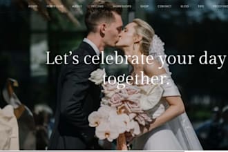 build squarespace cinematic wedding website event filmmaker videography