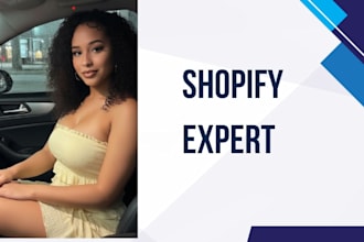 build shopify website design, redesign shopify store