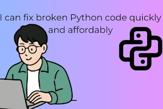 help you with python