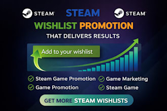 steam game promotion game marketing game promotion steam game steam wishlist