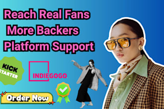 promote your fashion and comics kickstarter indiegogo campaign