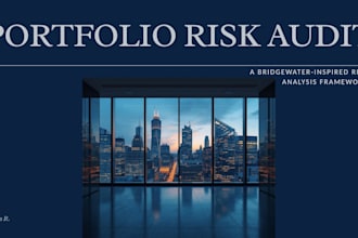 create a bridgewater inspired risk analysis framework