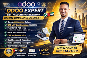 build and customize odoo erp, ecommerce website and SEO