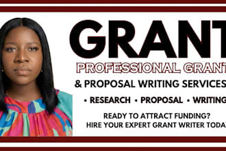 do grant writing and proposals for funding success