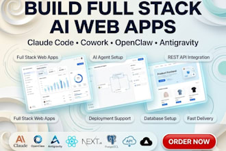 full stack app claude code cowork open claw agent codex nemoclaw polymarket bot