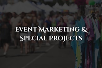create  and execute your event marketing strategy
