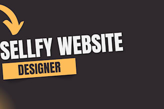sellfy website design, redesign and optimization