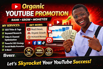 do superfast organic youtube video promotion, USA video marketing
