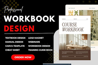 design workbook template redesign education workbook, textbook, learning book
