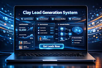 build clay com lead generation system with automation and enrichment,data