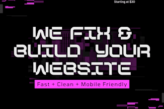 fix or update your website content, text, or layout, fast