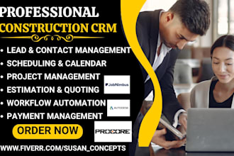 setup construction client portals on procore autodesk construction cloud crm