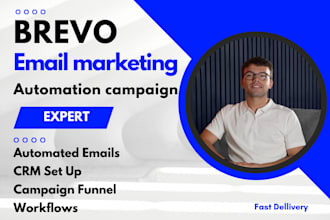 setup brevo email marketing automation campaigns newsletter brevo crm workflows