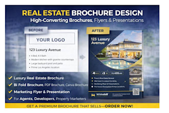 offering memorandum brochure, luxury real estate brochure company brochure flyer