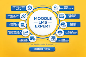 install and customize moodle e learning lms and optimize your moodle platform