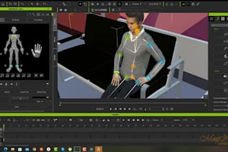 rig, animate 3d character creator 4 iclone 8, iclone, cc4, cc5, cc, retopology