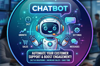 create an automated chatbot for whatsapp telegram facebook instagram